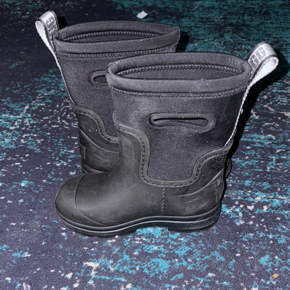 Kids Black Boots